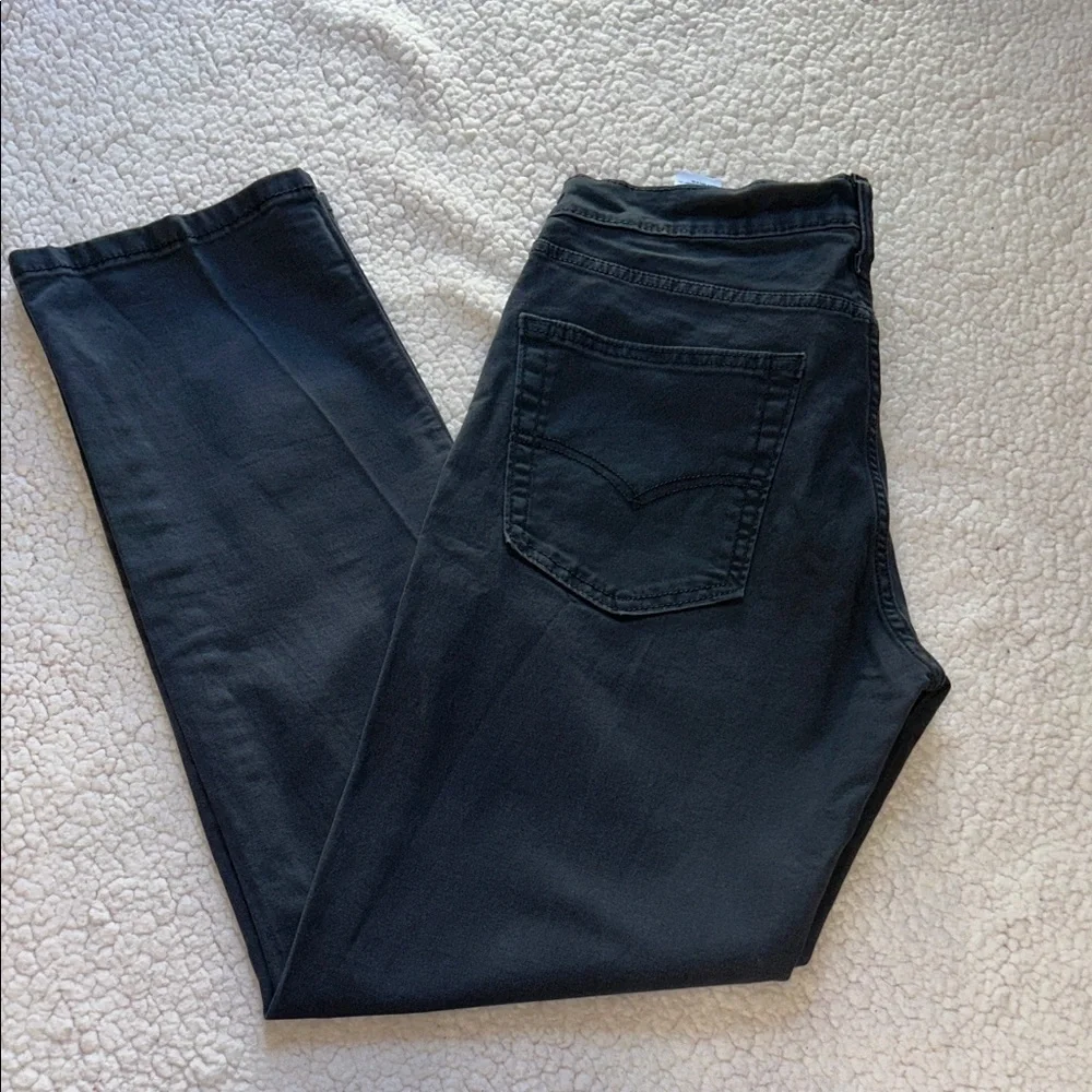 Levi's Men's Dark Gray Straight Jeans